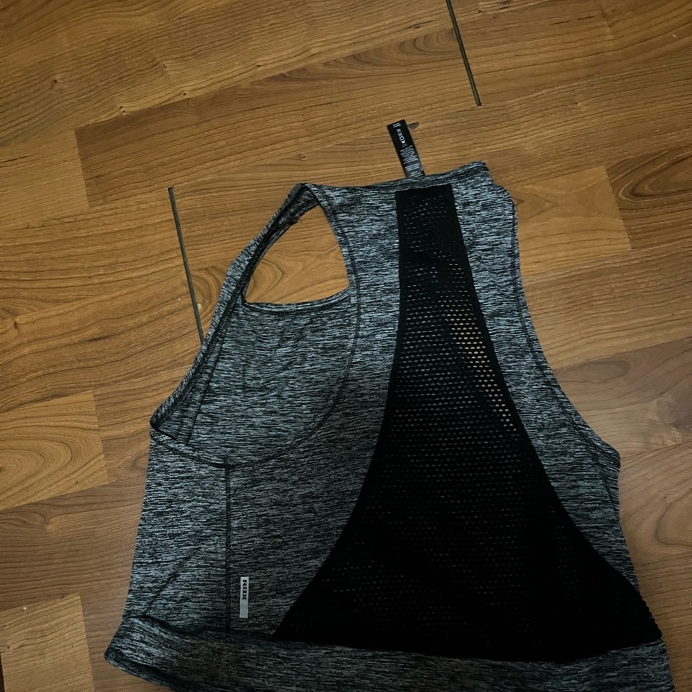Chic Black and Gray Women's Tank Top